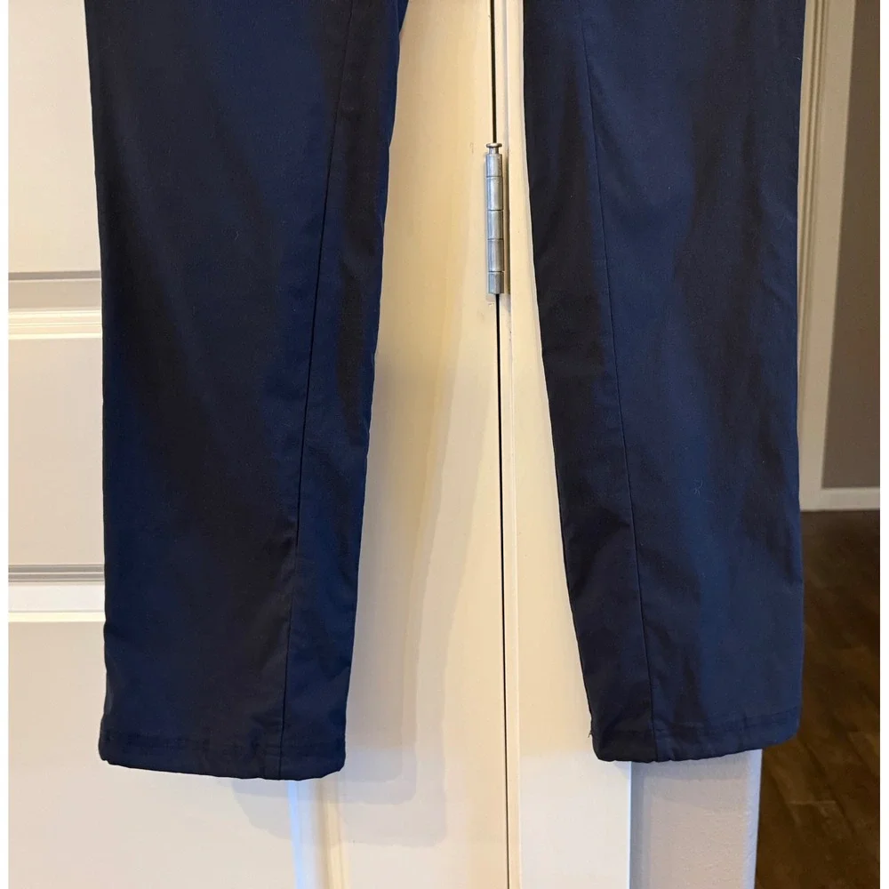 Columbia Women's Black Straight Leg Outdoor Travel Hiking Packable Pants Size L